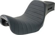 Slyfox High Noon Seat For Harley Davidson FXD 1340 1996-1998 Black Logo - Black