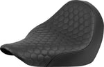 Saddlemen Renegade Solo Honeycomb Seat For Harley Davidson FLSB 1750 ABS 2018-2021 - Black