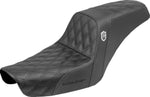 Saddlemen Step Up Lattice Stitch Seat For Harley Davidson FXD 1340 1996-1998 - Black