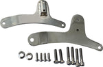 Drag Specialties Sissy Bar Side Plates For Harley Davidson XLH 1000 1980-1981 - Chrome