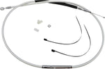 Magnum Shielding Sterling Chromite II Clutch Cable For Harley Davidson FLD 1690 2012-2013 169.5 cm (66-11 16") - Chrome