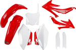 UFO Plastics Kit For Honda CRF450R 2008 - OEM Red White