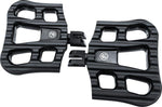 Performance Machine Drifter Floorboards For Harley Davidson FLSB 1750 2018-2024 Front - Black