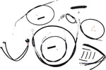 Magnum Shielding XR Handlebar Cable Install Kit For Harley Davidson XL 1200 C 35.5 - 40.5cm (14" - 16") - Black Chrome