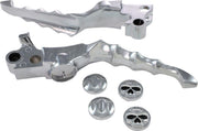 Kuryakyn Zombie Levers Set For Harley Davidson FLD 1690 2012 - Chrome
