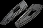 Ciro Chicane Floorboards For Harley Davidson FLD 1690 2012-2013 - Black