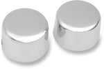 Drag Specialties 3/4" Axle Caps For Harley Davidson FLH 1200 1979-1980 Front - Chrome