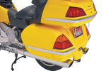 Show Chrome Saddlebag Molding Inserts For Honda GL 1800 Gold Wing 2001-2010 - Chrome