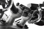 SW Motech Handlebar Riser For Triumph Street Triple 675 2012-2016 20.0 mm (7 8") - Powder-Silver
