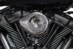 S&S Cycle Stealth Teardrop Air Cleaner Cover For Harley Davidson FLDE 1750 2018-2020 - Lava Chrome
