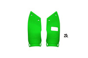 UFO Front Number Board Extenders For Kawasaki KX250 2021-2026 - Fluro Green