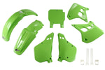 UFO Plastics Kit For Kawasaki KX250 1990-1991 Front Left Rear Right