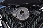 S&S Cycle Teardrop Stealth Teardrop Air Cleaner Cover For Harley Davidson FLDE 1750 2018-2020 - Lava Chrome
