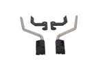SW Motech Blaze Panniers Spacer Bars For Honda CB125R Neo Sports Cafe 2018-2024 - Black/Silver