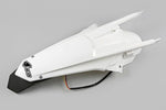UFO Rear Fender With Light For KTM EXC250 2017 - Black/White