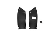 UFO Front Number Board Extenders For Kawasaki KX250 2021-2026 - Black