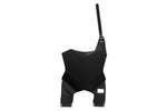UFO Front Number Board With Extension For Kawasaki KX250 2021-2026 - Black