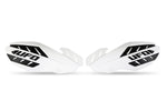 UFO Flame Hand Guards - White