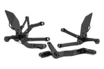 Gilles FXR Rearset For Triumph Daytona 660 ABS 2024-2026 Left and Right - Black