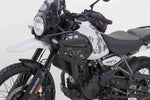 SW Motech SLC Left Side Carrier For Original Crash Bars For Royal Enfield Himalayan 450 2024-2025 - Black