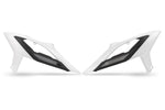 UFO Radiator Scoops For Beta RR 250 2023-2025 - White