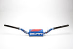 Scar O2 Handlebar - High Bend - Blue