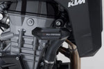 SW Motech Frame Sliders For KTM Duke 990 2024 - Black Silver