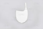 UFO Front Number Board For Kawasaki KXF250 2009-2012 - White