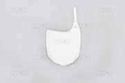UFO Front Number Board For Kawasaki KXF250 2009-2012 - White