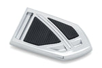 Kuryakyn Phantom Brake Pedal Pad For Harley Davidson FLFB 1750 2019 - Black