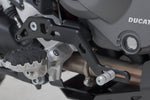 SW Motech Brake Pedal For Ducati Desert X 950 2022-2024 - Black/Silver