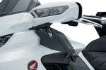 Kuryakyn Adjustable Upper Air Deflector For Honda GL 1800 2021 - Dark Smoke