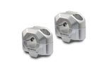 SW Motech 22mm Handlebar Risers 20.0 mm (7/8") - Silver