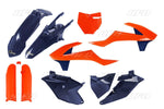 UFO Plastics Kit for Suzuki For KTM SX85 2018-2019 - Black Orange