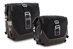 SW Motech Legend Gear LC1 & LC 2 Side Pannier Bag System Brown Edition For Honda GB 350S ABS 2025-2026 - Black/Brown
