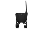 UFO Front Number Board With Extension For Honda CRF250R 2022-2026 - Black