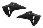 UFO Radiator Scoops for Honda For Honda CRF250F 2023-2024 - Black