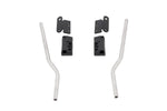 SW Motech Blaze Panniers Spacer Bars For Aprilia RS 457 2024-2025 - Black/Silver