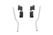 SW Motech Blaze Panniers Spacer Bars For Aprilia RS 457 2024-2025 - Black/Silver