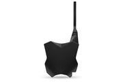 UFO Front Number Board With No Extension For Kawasaki KX250 2021-2026 - Black