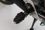 SW Motech Evolution Footpegs For Honda XRV 750 1990-2003 - Black Silver