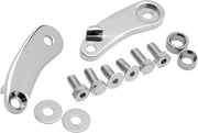 Drag Specialties Front Turn Signal Relocation Kit For Harley Davidson FLSTS 1340 1997-1999 Front Chrome