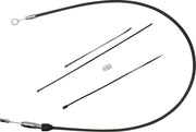 Drag Specialties Quick Connect Clutch Cable For Harley Davidson FLDE 1750 2018-2020 - Black Chrome