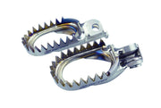 Scar Anti Mud Foot Pegs For Beta RR 125 2020-2026 - Titanium