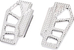 Thrashin Supply Co Apex Mini Floorboards For Harley Davidson E 1000 1936-1952 - Chrome