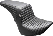 LE Pera Kickflip Upfront Seat For Harley Davidson FLSL 1750 ABS 2018-2021 Pleated - Black