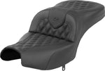 Saddlemen Roadsofa Standard Reach Lattice Stitched Seat For Indian Pursuit 108 2024-2026 - Black