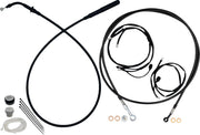 Fat Baggers Inc. EZ Install Kit For Harley Davidson FLHX 1923 2024-2026 33 - 35.5cm (13" - 14") - Black