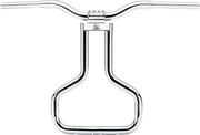 LA Choppers Double Walled Road Glide Kage Fighter T-Bar For Harley Davidson FLTRK 1868 ABS 2020-2022 45.5 cm (18") - Chrome