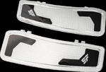 Slyfox Driver Floorboards For Harley Davidson FLH 1984-1985 - Black Polished